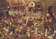 Pieter Bruegel Fight Between Carnival and Lent Spain oil painting artist